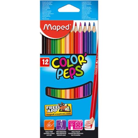 Colour Pencil – Maped Colour Peps 12 Colour